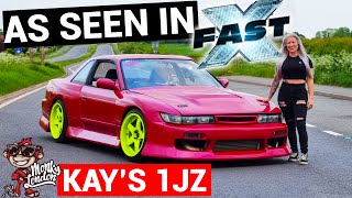 KAYLEIGH'S 1JZ SILVIA FROM FAST & FURIOUS X! PS13 REVIEW