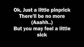 Video thumbnail of "Comfortably Numb-Pink Floyd (With Lyrics)"