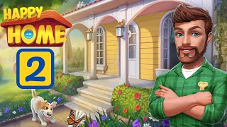 Happy Home - Design & Decor - Room 2 Living Room - Gameplay screenshot 2