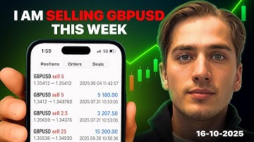 THIS IS WHEN I AM SELLING GBPUSD - Forex Market Outlook Ep 56.