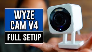 Wyze Cam V4 Unboxing and Setup | What To Expect