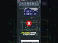 Cleaner Drawings = Faster Workflow 📐 #autocad #cad #layers