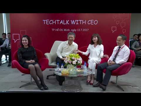 Video Techcombank TechTalk Doi thoai CEO Nguyen Le Quoc Anh... - youtube