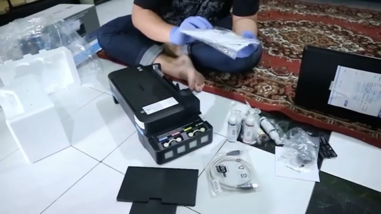 Unboxing Printer Epson L120 dan Cara Setting YouTube Unboxing Printer Epson L120 dan Cara Setting YouTube