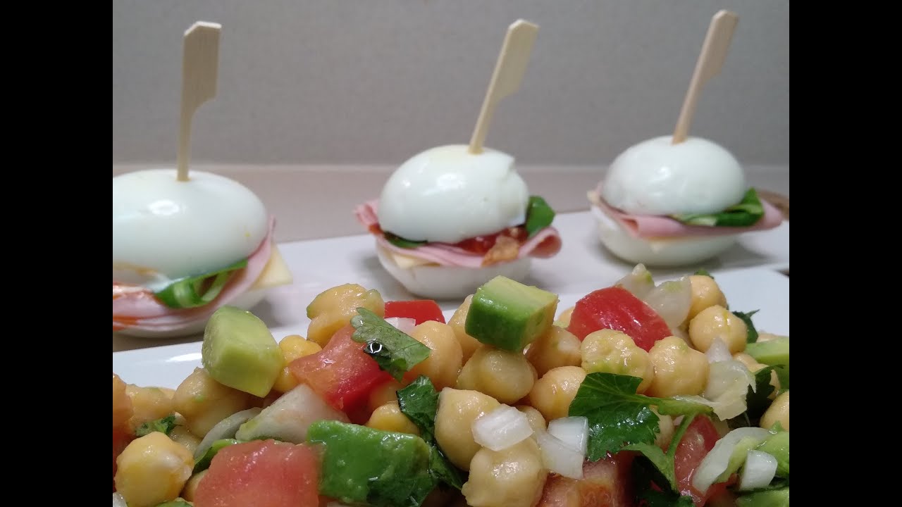 ENSALADA DE GARBANZOS Y AGUACATE | Cocina con Milu  🥗🥑