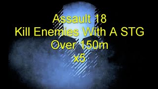 Ghost Recon Breakpoint : Assault Rank 18 : Kill Enemies With A STG Over 150m x5