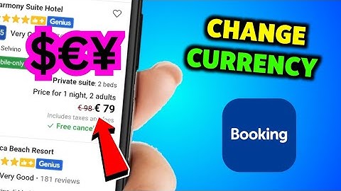How To Change Price Currency in Booking.com