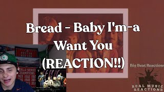 FIRST TIME HEARING!! Bread - Baby I'm-A Want You (REACTION!!)