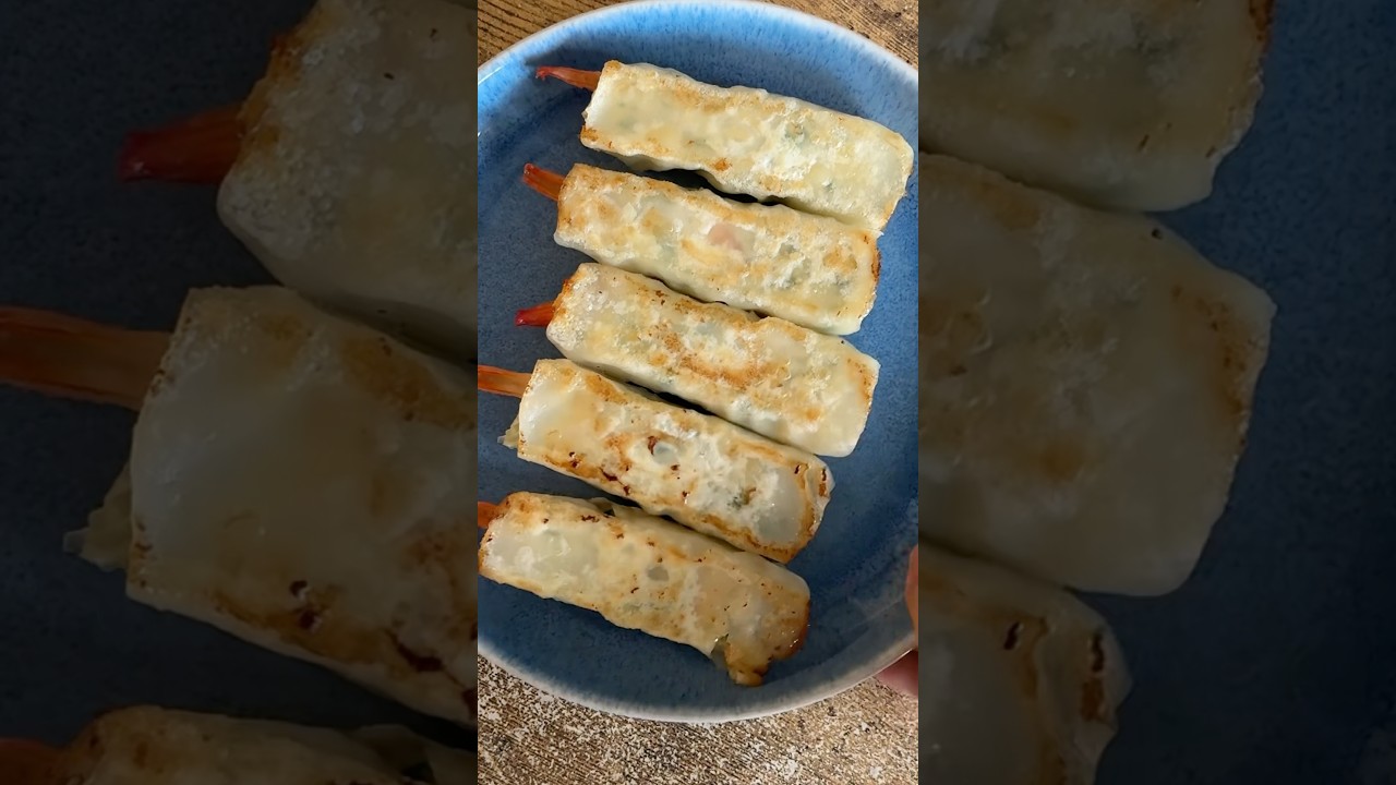 Bibigo Whole Shrimp Mandu #shorts #koreanfood