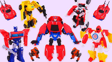 ASMR Unboxing & Test | Satisfying Unboxing 10 Ultimate Transforming Robots | Review Toys