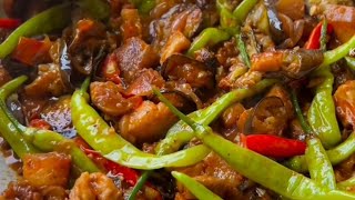 SPICY PORK BINAGOONGAN#viral#cooking #pinoyfood