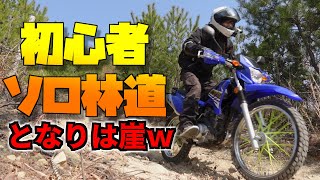 引きこもりが行くソロ林道ツーリング＃６崖っぷちでも125ccの意地を見せ・・・たい！XTZ125【フルプラ工場】