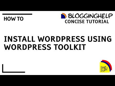 How to create a WordPress site in cPanel using WordPress Toolkit