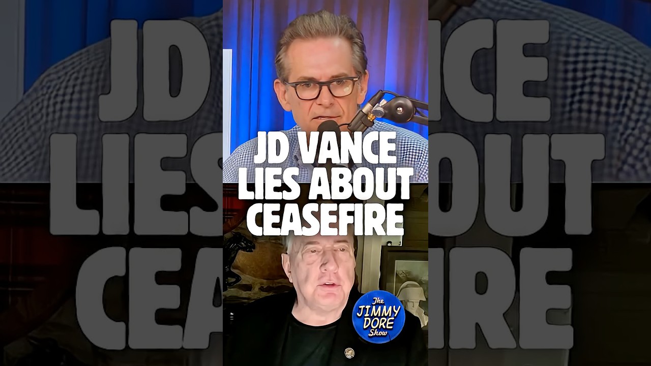 JD Vance LIES About Ceasefire Agreement!