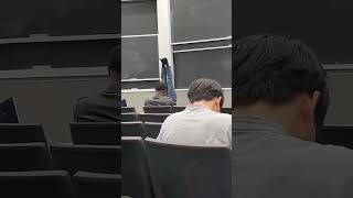 professor does a headstand while reciting Shakespeare #funny #collegevlog #utaustin