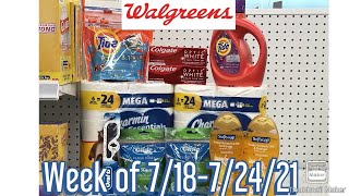 Walgreens Haul - Spend $35 Get $7 Booster - Week of 7/18-7/24/21