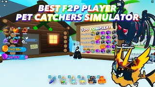 I played pet catchers for 50 hours to get there... - Roblox Pet Catchers