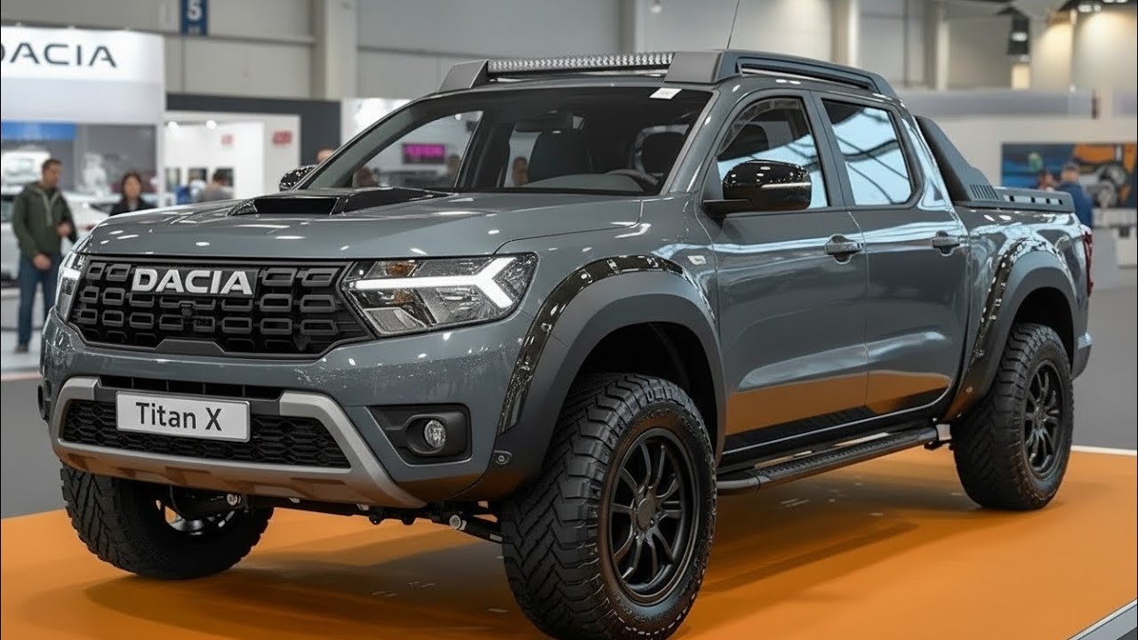 18 000€ Dacia Titan X Pickup 2026 ?! Ce camion abordable choque toute l’Europe 🇪🇺🔥