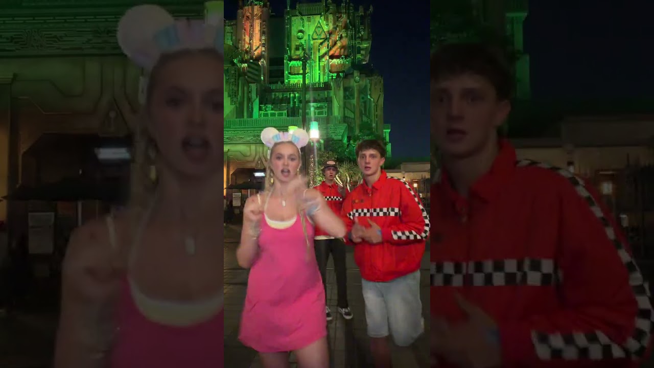 who is that guy in the back? jonah #dancing #foryou #disneyland #2024 #guardiansofthegalaxy