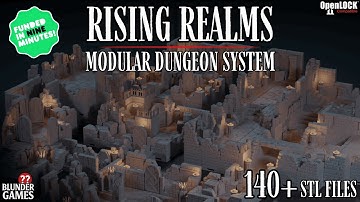 Rising Realms : Modular Dungeon System