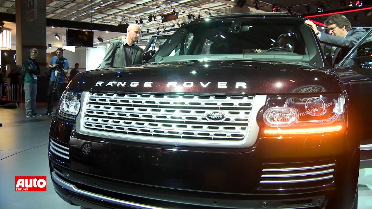 Range Rover 2013 Weltpremiere auf Auto Salon Paris 2012