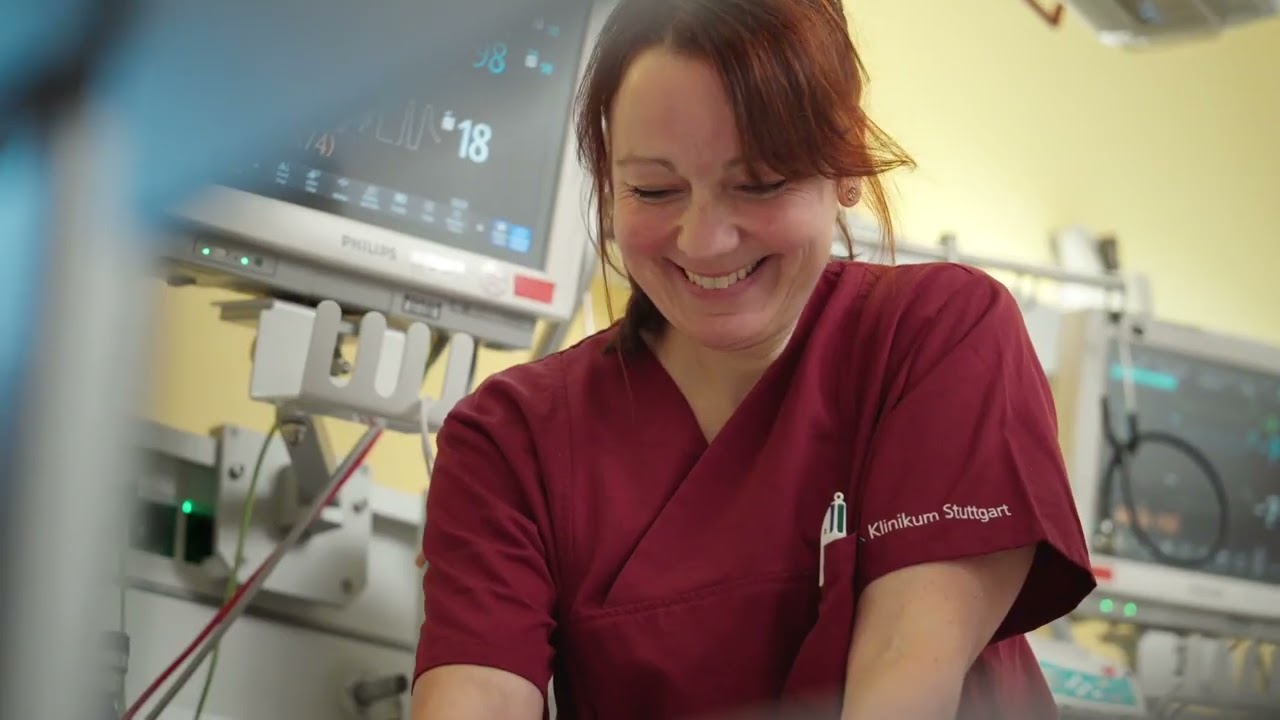 Kinderkrankenpflege Olgahospital Klinikum Stuttgart - Julia von der Station MA21 Kardiologie