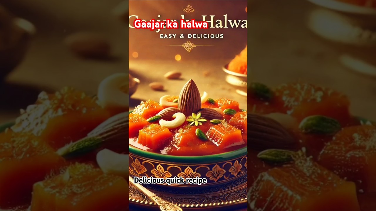 "Gaajar Ka Halwa Recipe | Quick & Delicious Dessert"