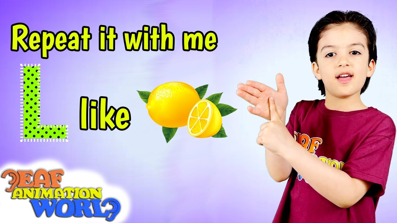 L like Lemon-Funny and easy educational animations for kids.