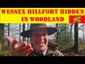 WESSEX HILLFORT HIDDEN IN WOODLAND