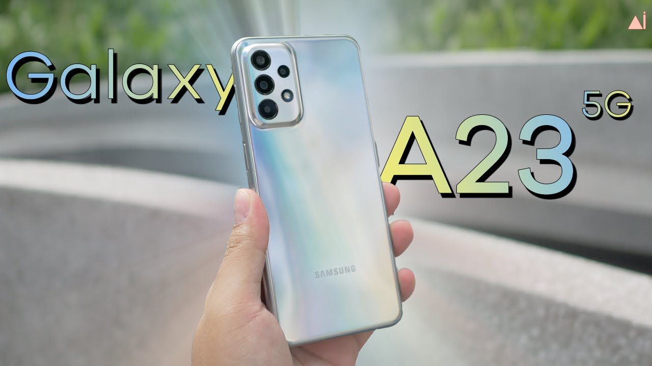 รีวิว SAMSUNG Galaxy A23 5G สีใหม่ Silver Bright สวย แตกต่างในแต่ละ ...