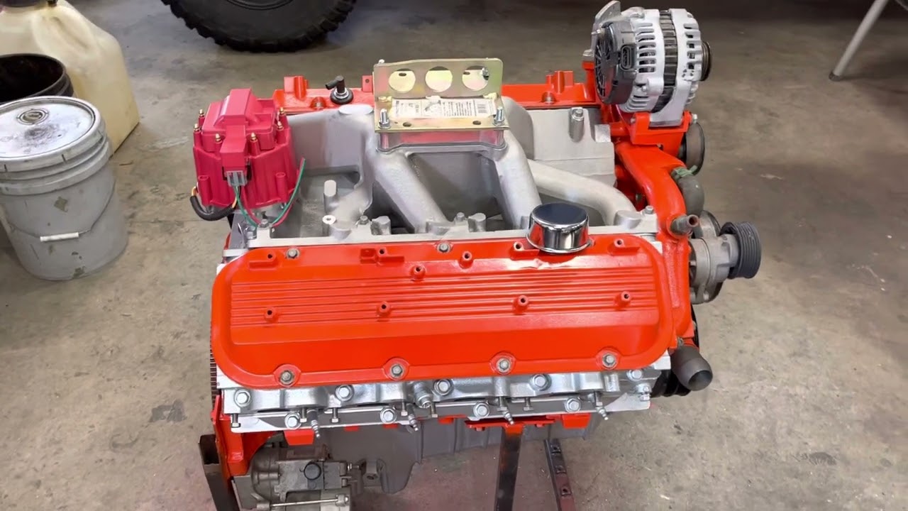 Converting 8 1 liter vortec to carburetor youtube