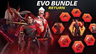 Evo Bundle Return Confirm Date l Free Fire New Event l Ff New Event l New Event Free Fire