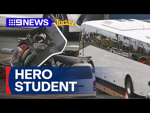 Hero student saves