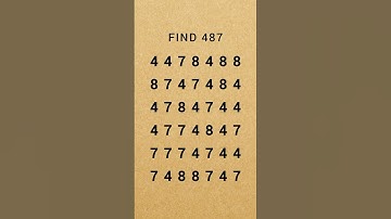 Find the number 487 - Math Quiz #math #quiz #shorts #education