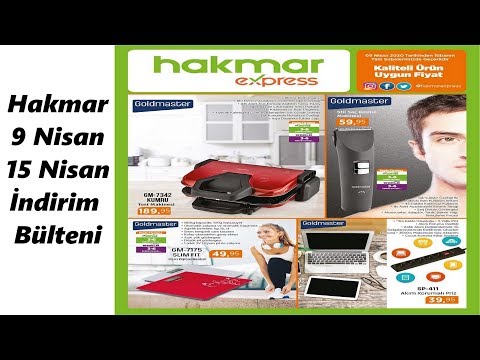 Hakmar 9-15 Nisan 2020 Güncel İndirim Bülteni