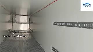What does reefer container inside look like?