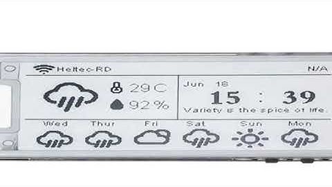 Heltec 2.13 Inch E-Ink Display  LoRa Meshtastic Arduino Esp32 E-Paper Monitor Devboard WiF