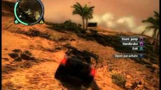Just Cause 2: Biggest Jump in Desert