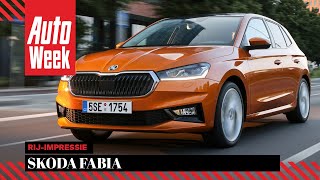 Skoda Fabia (2021) - AutoWeek Review - English subtitles
