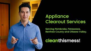Appliance Clearout Services in Pembroke Ontario & Renfrew County | Fridges Stoves Washers Dryers