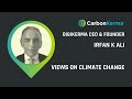 Irfan k alis views on climate change