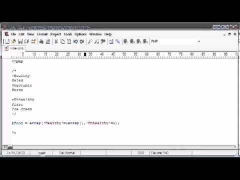 Beginner PHP Tutorial  40 - Multi-dimensional Arrays