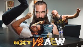 ОБЗОР NXT VS AEW