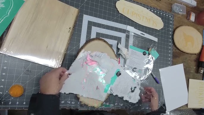 DIY Woodburned Name Banner with Torch Paste and Silkscreen