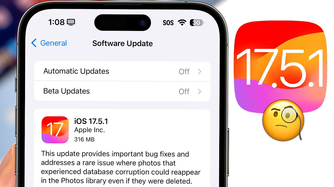 iOS 17.5.1 Released - What's New? (Viral Bug Explained)