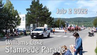 2022 Williams Lake Stampede Parade