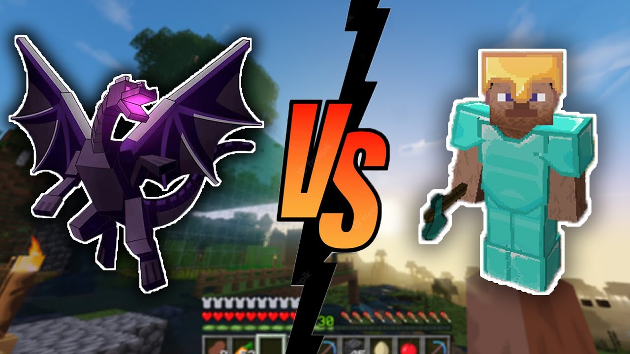INILAH SAATNYA MELAWAN ENDER DRAGON RAJA DARI SEGALA NAGA DI MINECRAFT ...