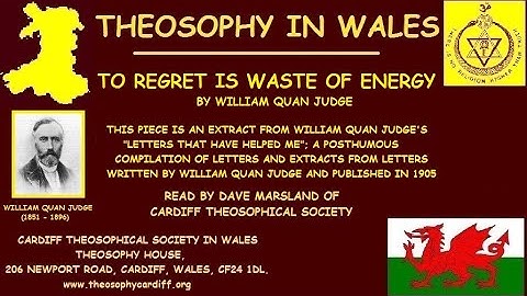 To Regret is Waste of Energy by William Quan Judge read by Dave Marsland