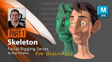 Maya Facial Rigging 01: Primary Skeleton