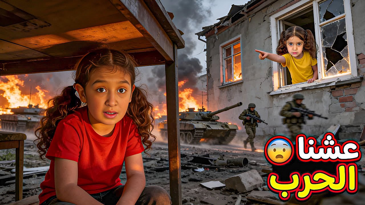 صارت الحرب🚀انقطعت علينا الكهربا🪫خفنا من صوت القصف😭عبينا شنتاية الطوارئ🎒اشترينا مونة6️⃣اشهر 🚫وبلاخير😱
